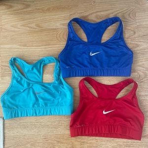 BUNDLE of 3 Nike sports bras all XS